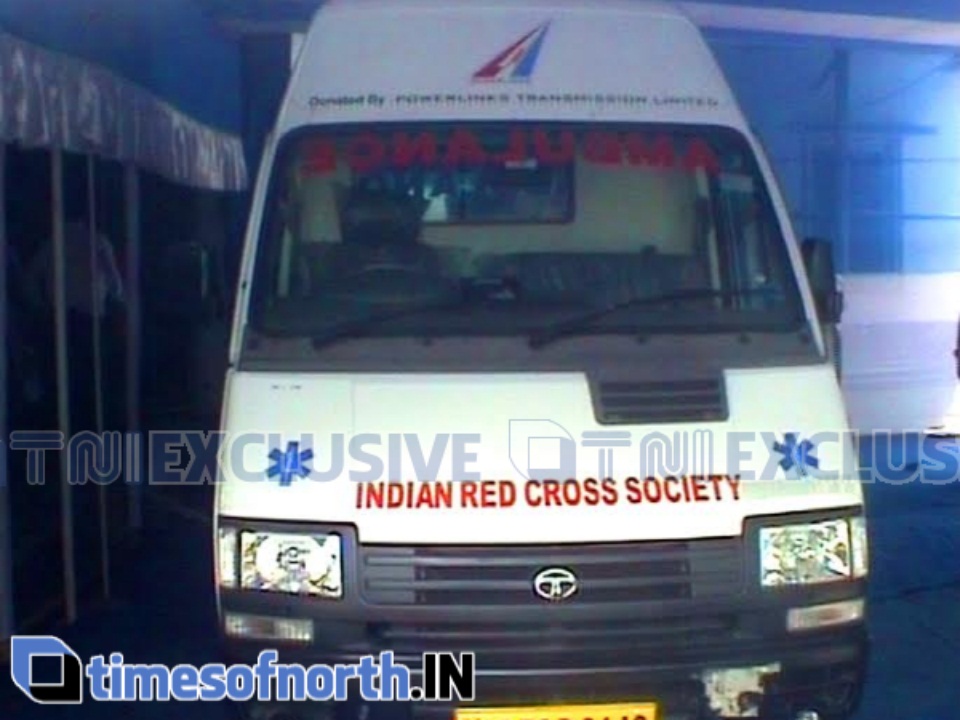 The Ambulance that was donated by Powerlinks Ltd.