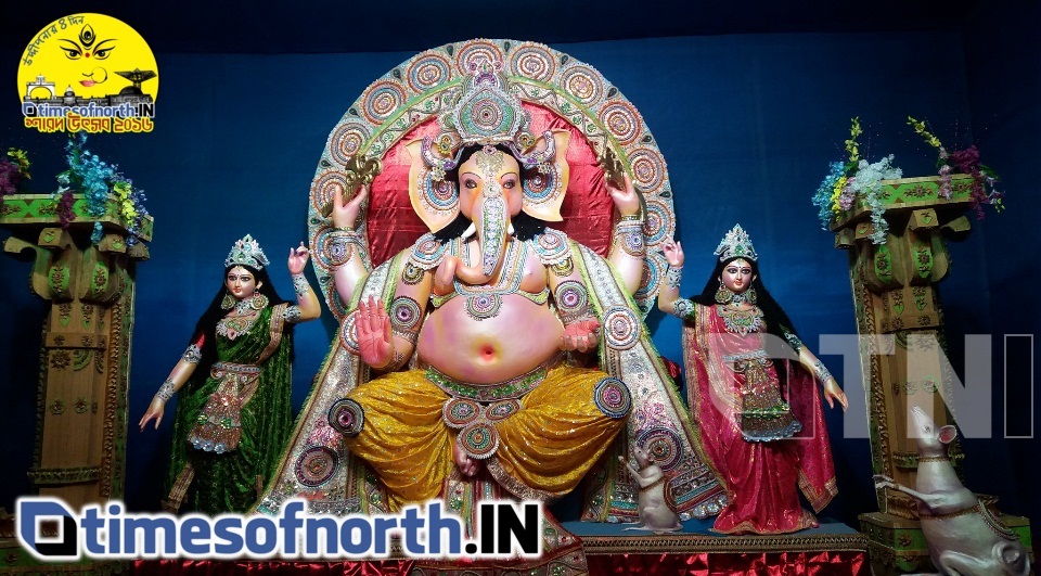 ‘GANESH UTSAV’ HUB OF NORTH BENGAL, SILIGURI CELEBRATES IT WITH ENTHUSIASM