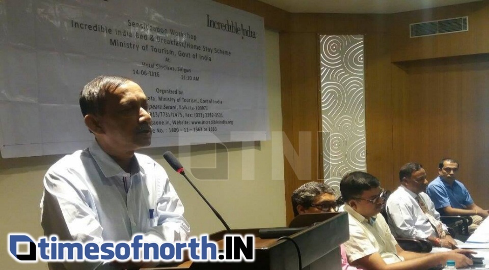 TOURISM MINISTRY’S ‘SENSITIZATION WORKSHOP’ HELD AT SILIGURI TODAY