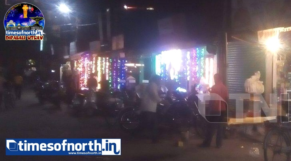 AVERAGE SALE OF CHINESE LIGHTS IN SILIGURI DESPITE BOYCOTT CALL