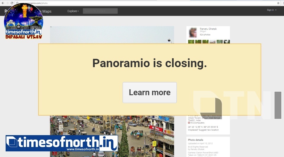 WORLD’S LARGEST ONLINE PHOTO SITE PANORAMIO CLOSES DOWN IN NOVEMBER