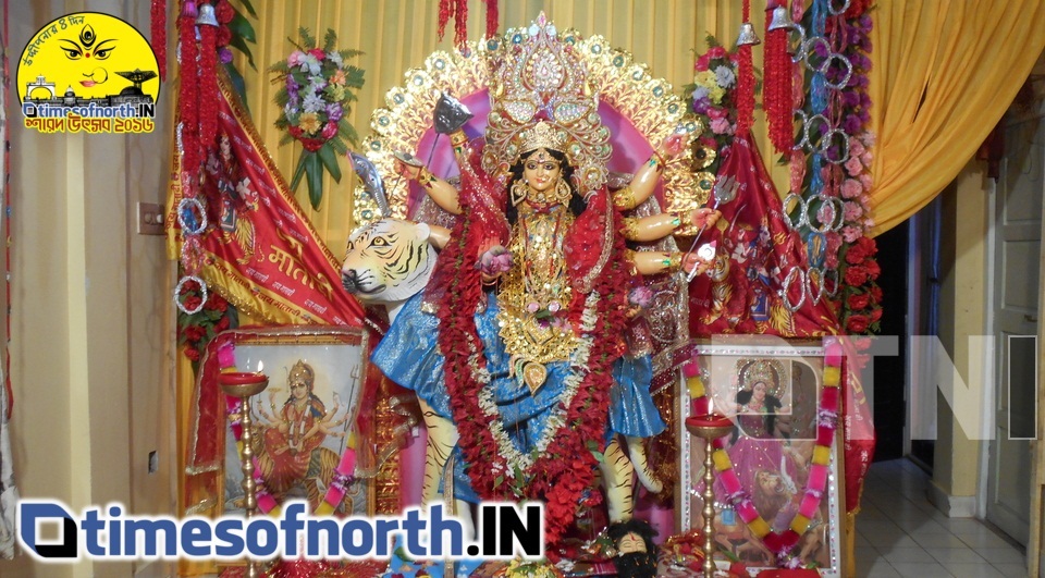 NAVRATRI PUJA STARTS IN SUBHASHPALLY OF SILIGURI