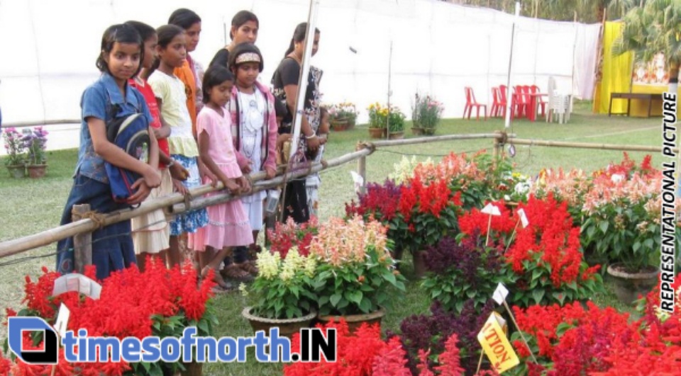 A TWO DAY FLOWER SHOW ORGANISED AT COOCHBEHAR
