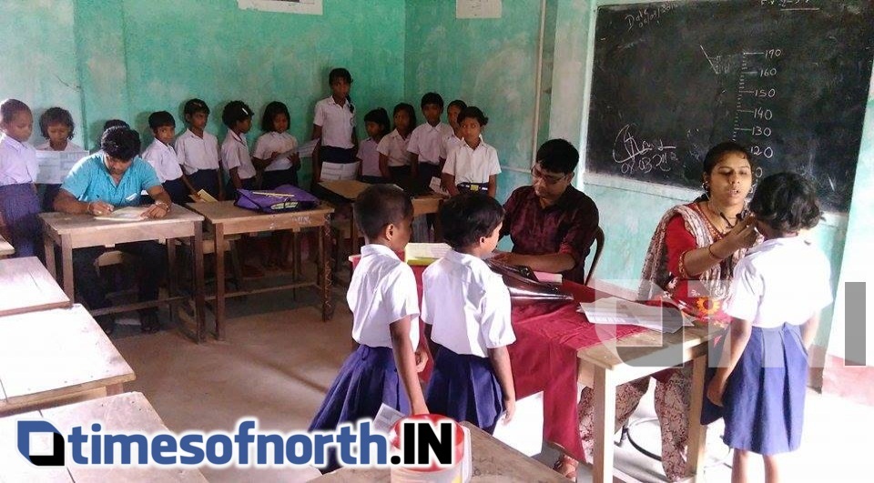 SCHOOL STUDENT CHECK UP CAMP CONDUCTED AT FALAKATA