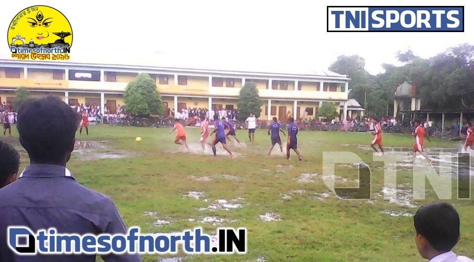 INTER CLASS FOOTBALL HELD AT A FALAKATA SCHOOL TODAY