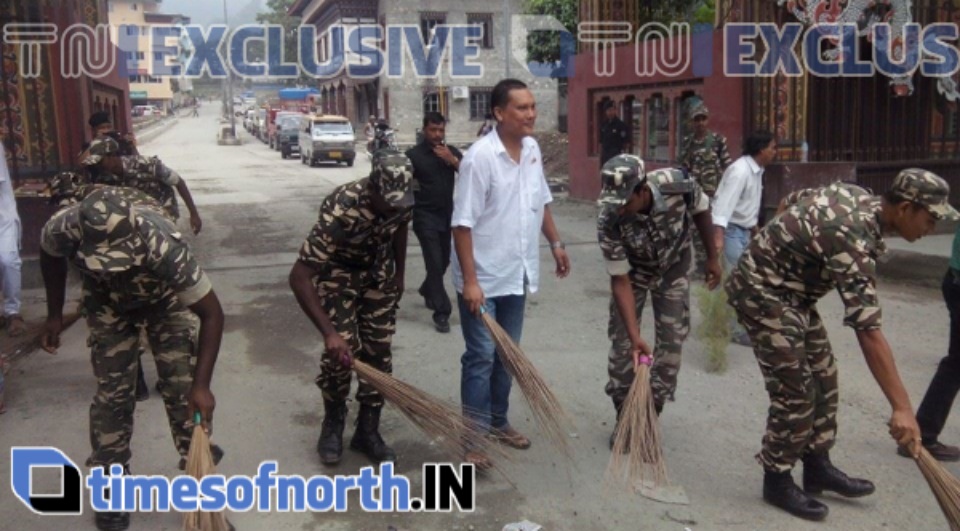 JAIGAON DEVELOPMENT AUTHORITY AND SSB JOINTLY CLEANED JAIGAON