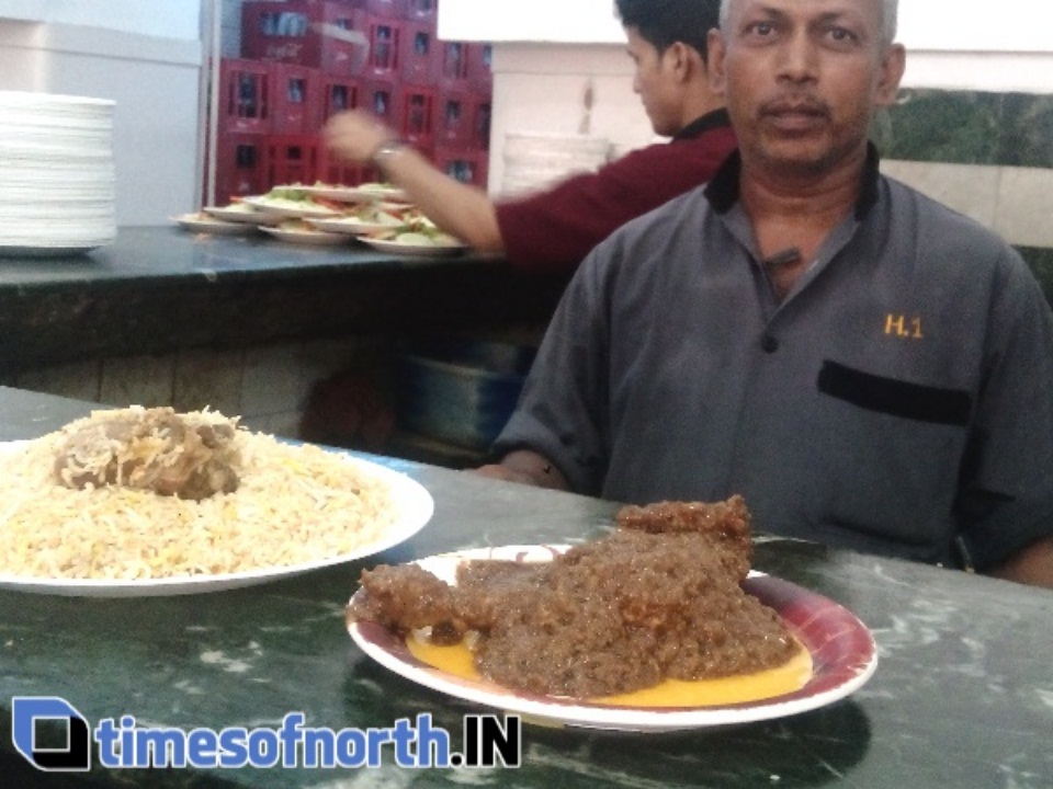 The Signature Dishes of Aminia Restaurant Mutton Biriyani and Chicken Chaap