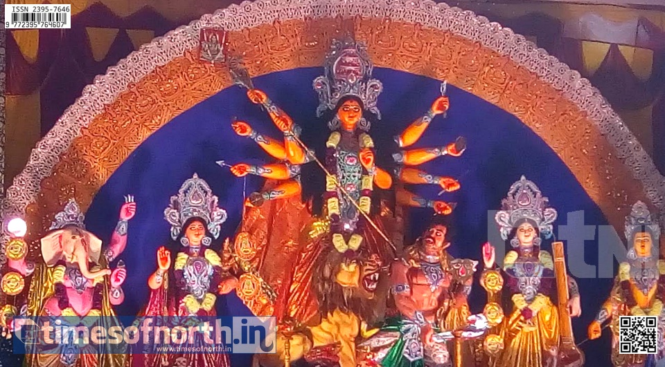 Basanti Puja Celebrated Throughout Islampur this Year