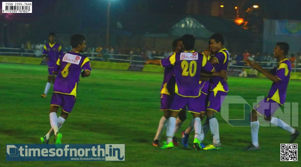 United Club of Kolkata Wins their Match at Islampur Football Tournament Today