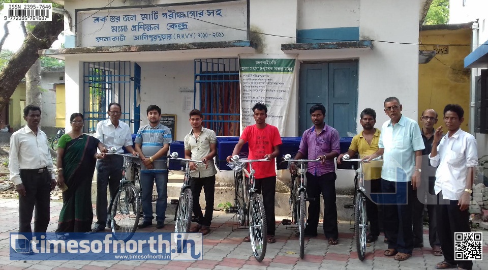 Fish Selling Equipments Distributed to the Fishermen at Falakata