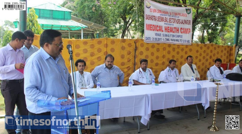 Health Check Up Camp Organized at Falakata by SSB Falakata