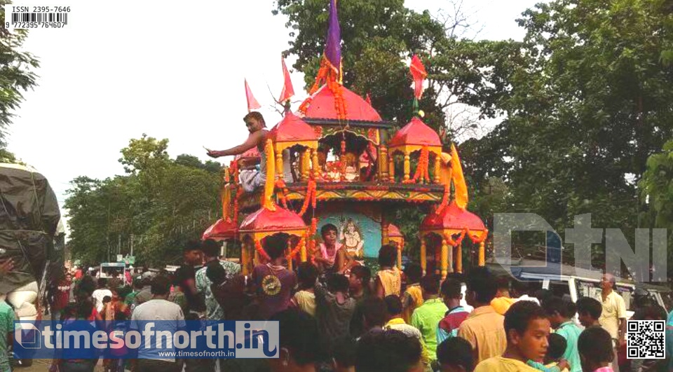 Falakata Police Station Was the Attraction For this Year’s Rath Yatra