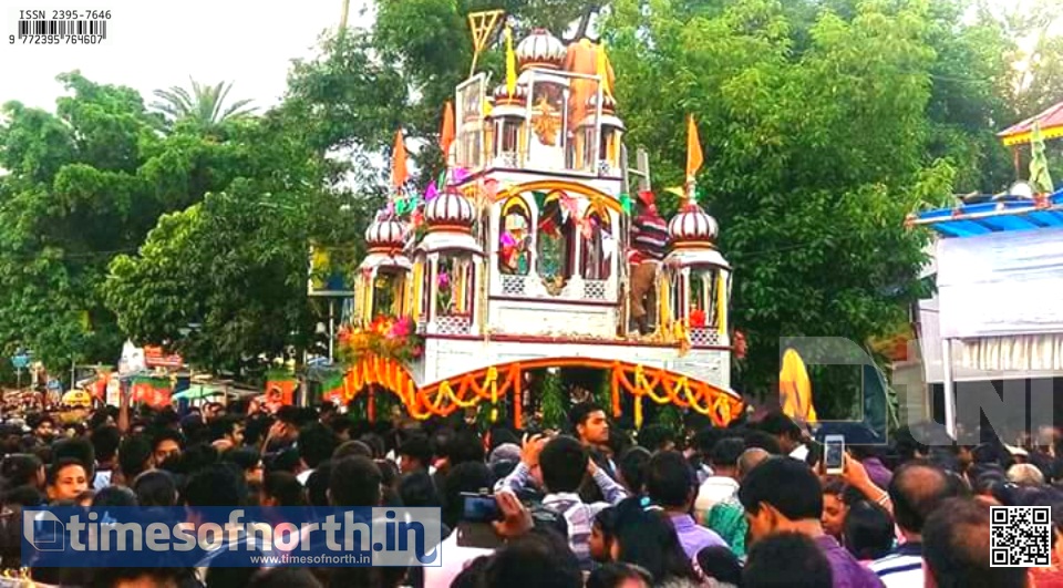 Madan Mohan Rath Yatra Celebrated at Coochbehar Today [VIDEO]