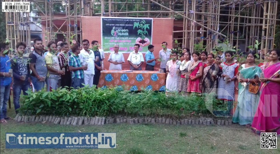 A Social Forestry Theme for this year Falakata Muktipara Sarbojonin Durga Puja