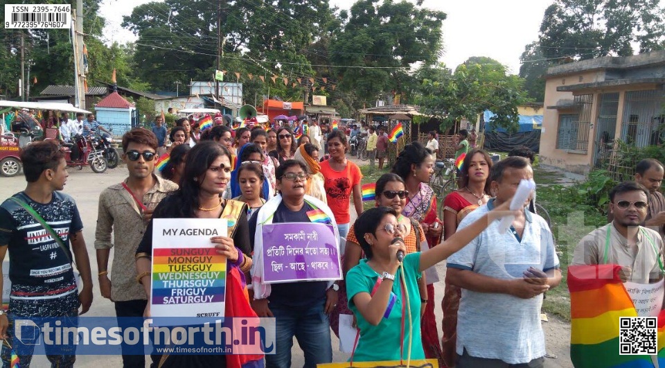 Transgenders Organizes Rally at Islampur for Equal Rights
