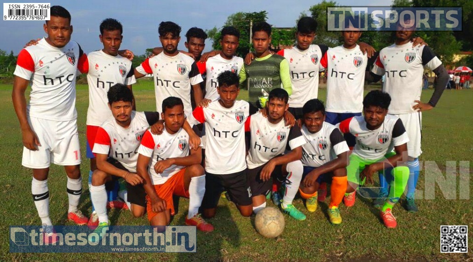 TNC Jagatgaon Subsided Against Mighty Pratiksha at Islampur Knock Out Football Tournament