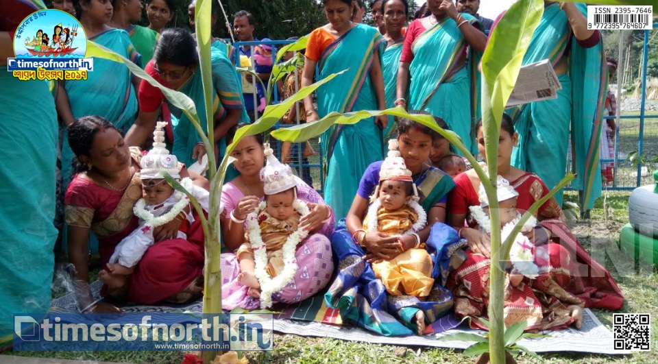 Community Annaprasan Marked the Initiation of Nutrion Week at Jalpaiguri